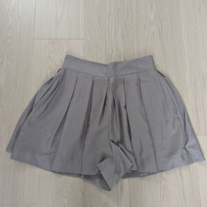 BCBGeneration Women's Pleated Tan Skorts